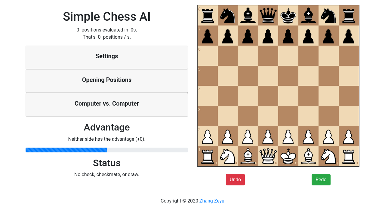 Chess vs AI