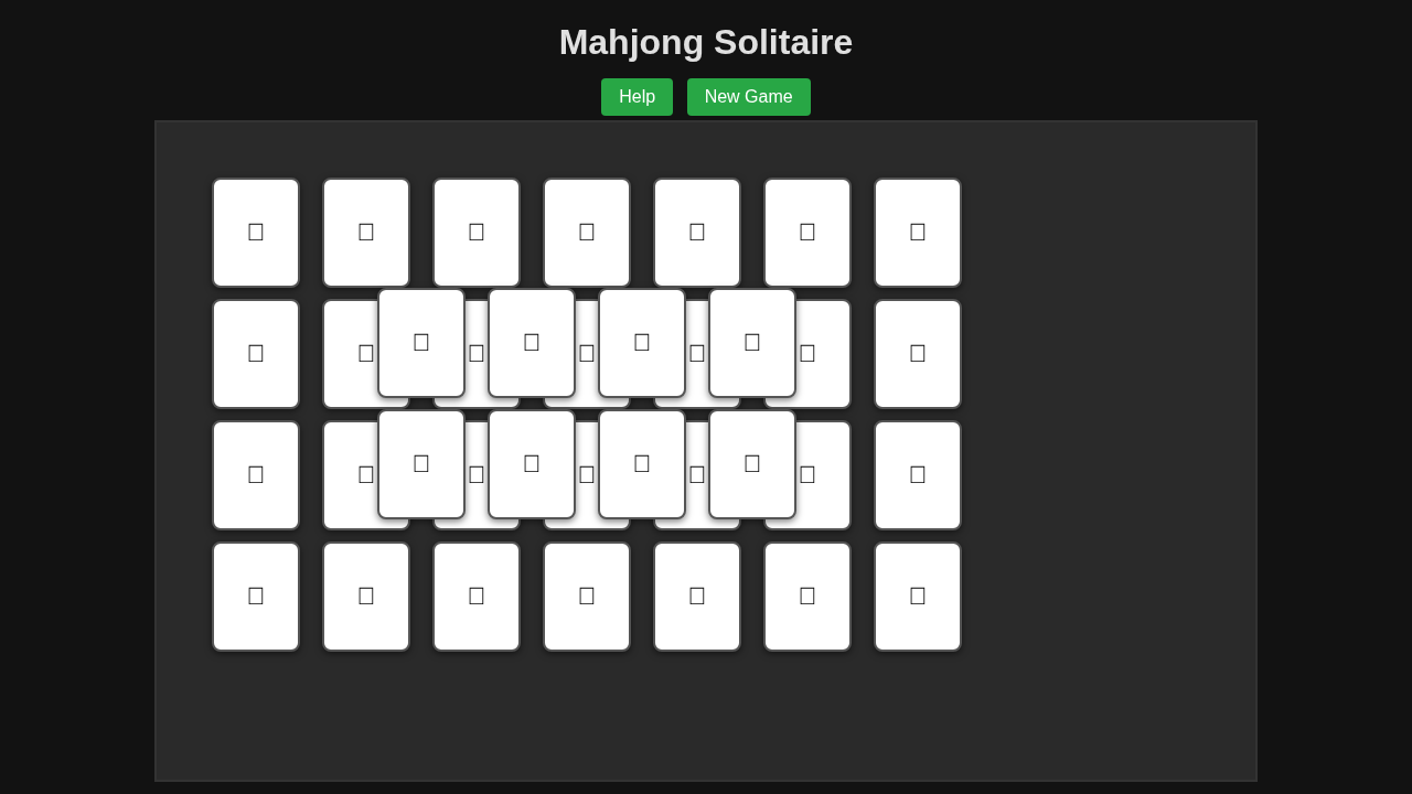 Mahjong Solitaire